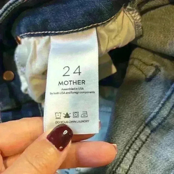 MOTHER Looker Ankle Chew in Breaking the Law, Size 24. - Picture 11 of 14